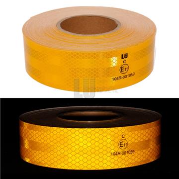 ECE车贴亚克力材质（黄）